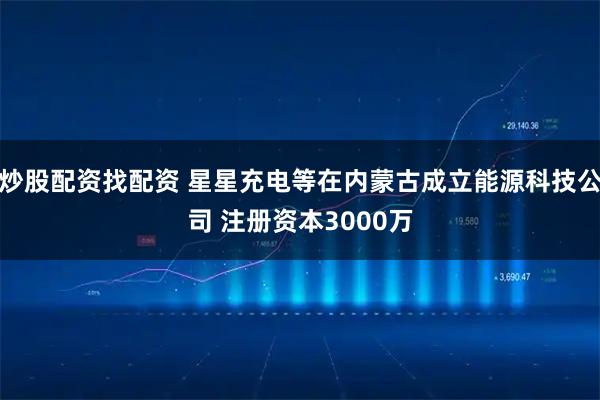 炒股配资找配资 星星充电等在内蒙古成立能源科技公司 注册资本3000万